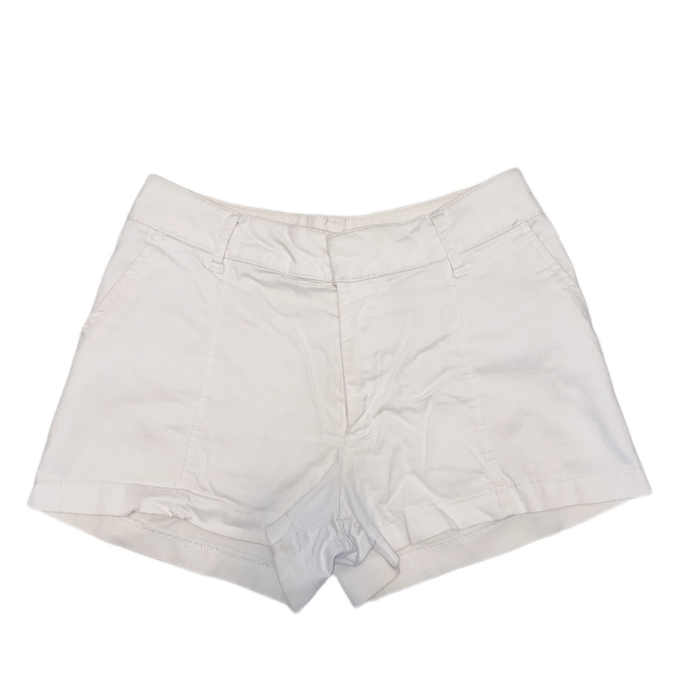 Abercrombie and Fitch white cotton shorts size 24